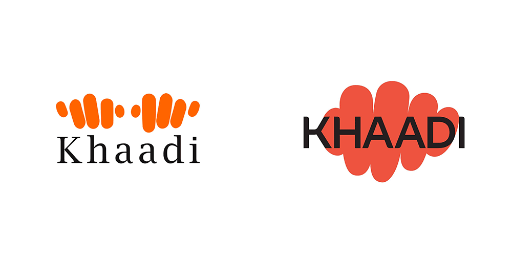 Khaadi 新旧LOGO对比