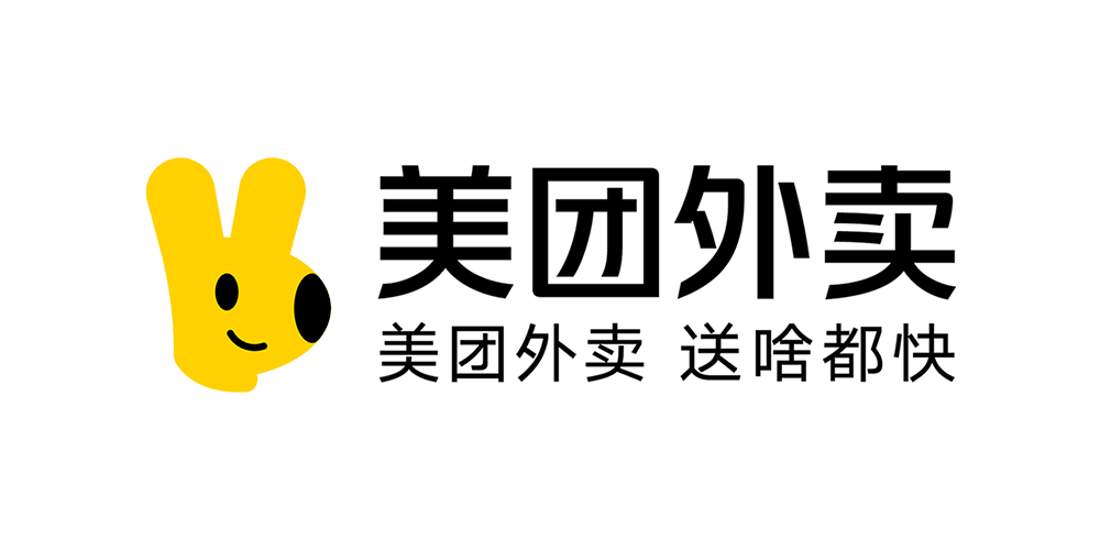 美团外卖新LOGO组合 