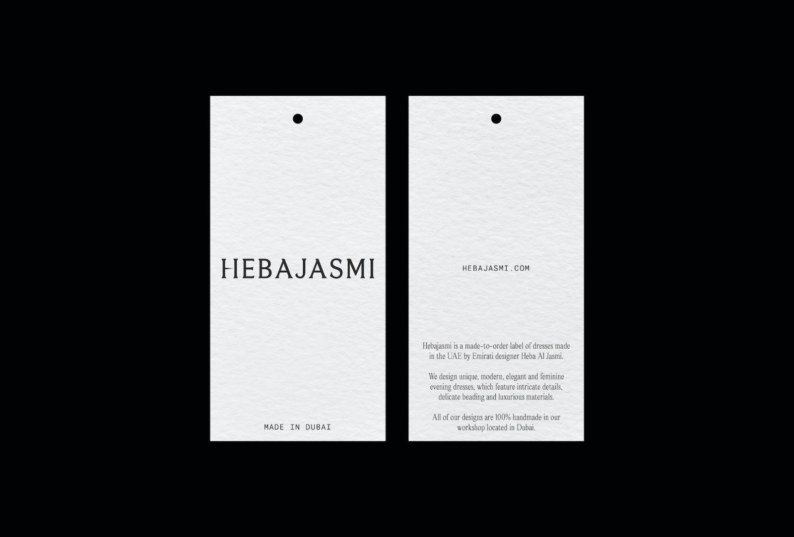 Hebajasmi 时装品牌形象