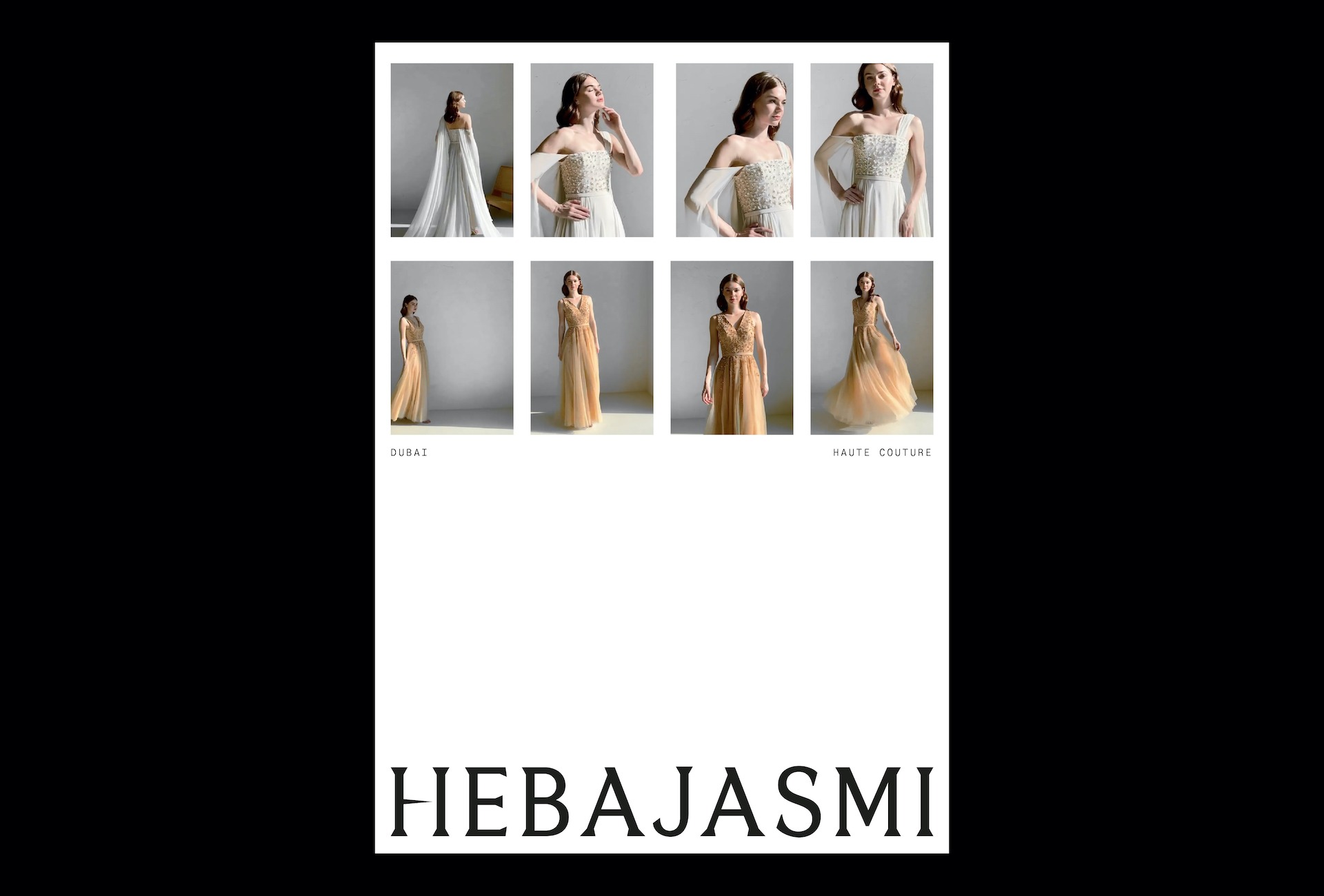 Hebajasmi 时装品牌形象