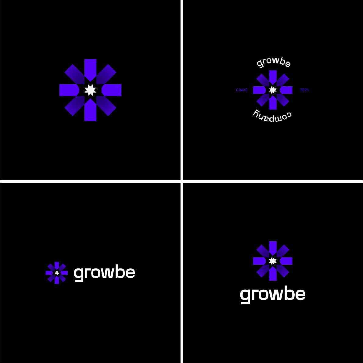 Growbe LOGO组合