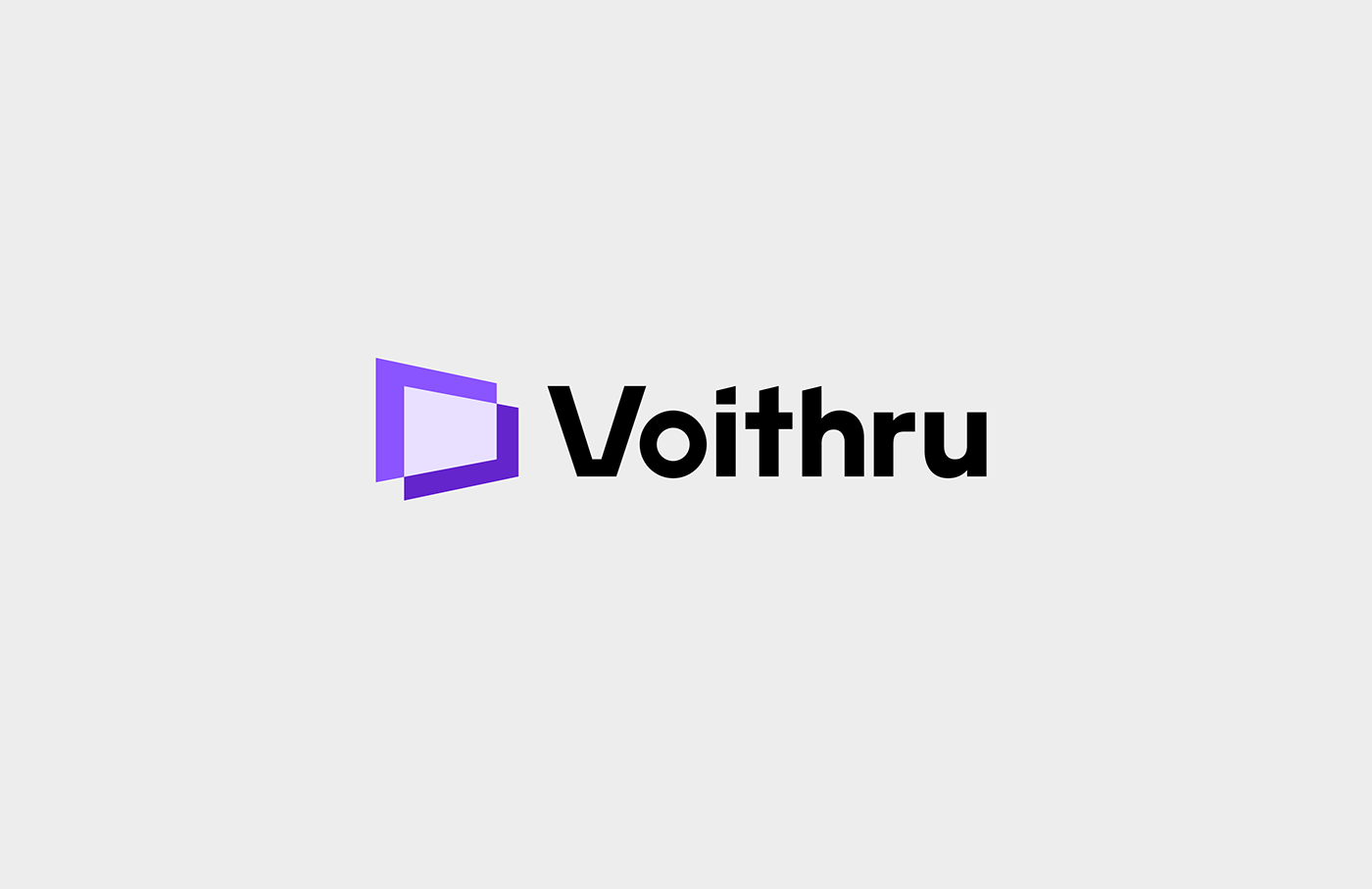 Voithru 品牌标志英文组合